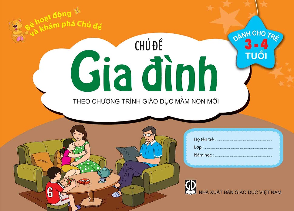 Bé HĐ và Khám Phá Chủ đề Gia đình (3-4 tuổi)