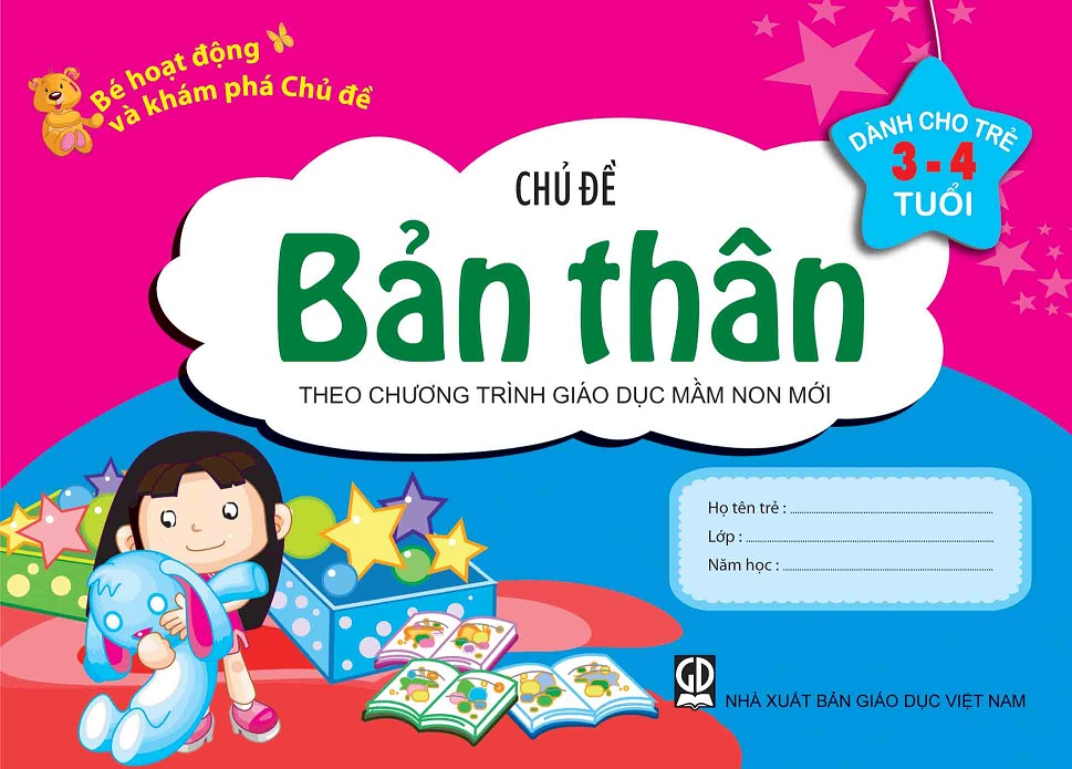 Bé HĐ và Khám Phá Chủ đề Bản thân (3-4 tuổi)