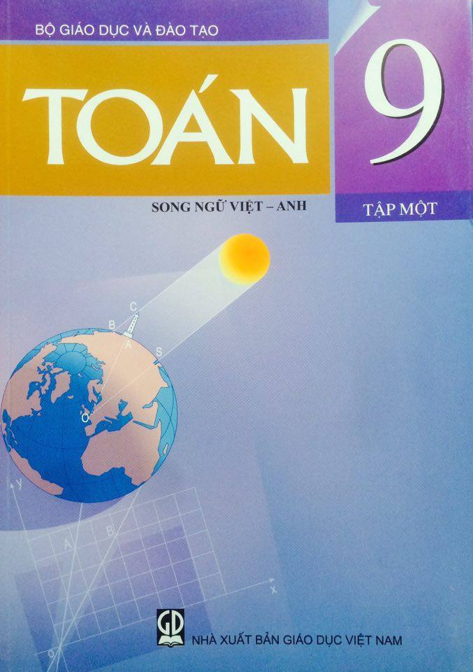 Song ngữ Toán lớp 9 tập 1