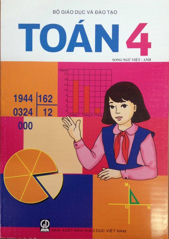 Song ngữ Toán lớp 4