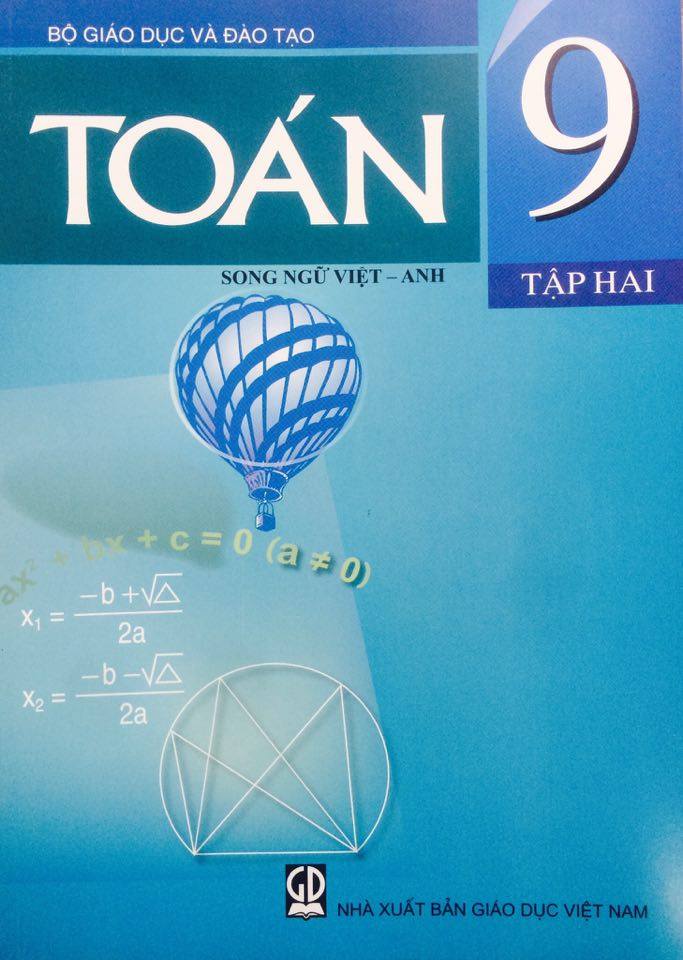 Song ngữ Toán lớp 9 tập 2