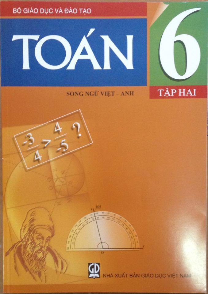 Song ngữ Toán lớp 6 tập 2