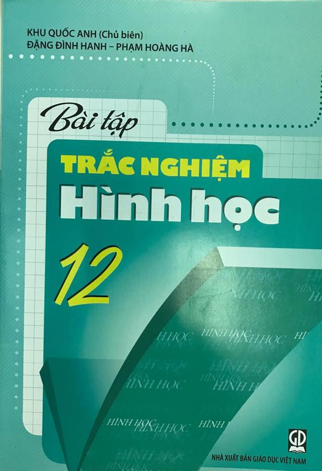 HEID - Bài tập trắc nghiệm Hình Học lớp 12