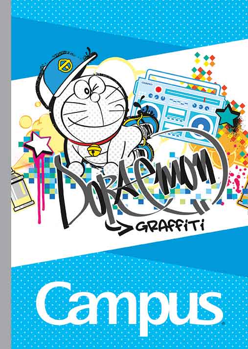 Vở campus Doraemon Graffiti 80tr NB-BDGF80
