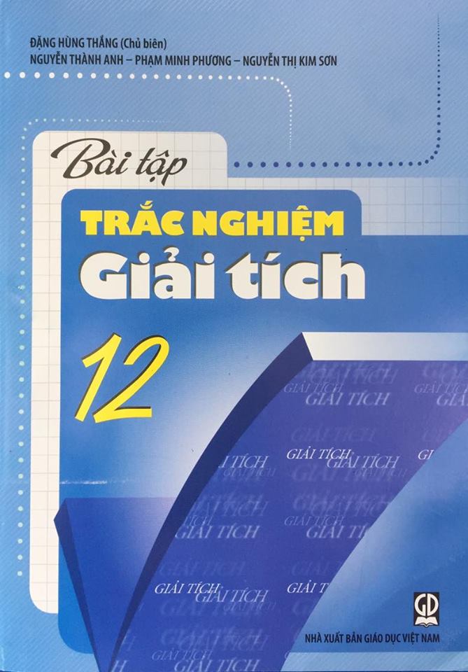 HEID - Bài tập trắc nghiệm Giải tích lớp 12