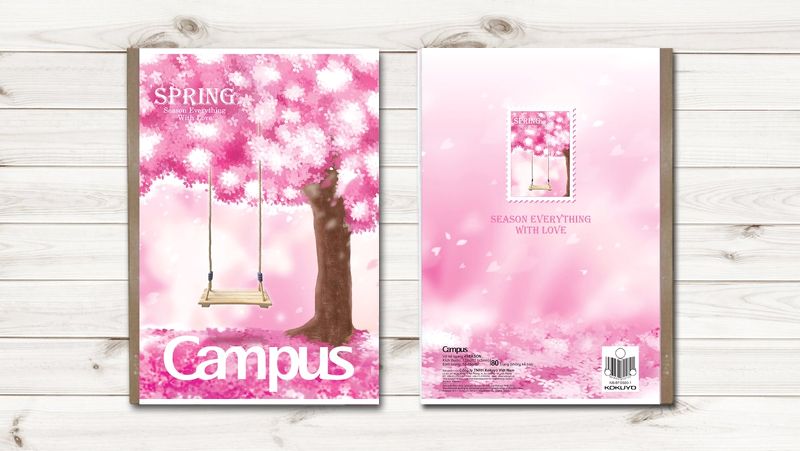 Vở kẻ ngang Campus 4SEASON 80tr (2019)