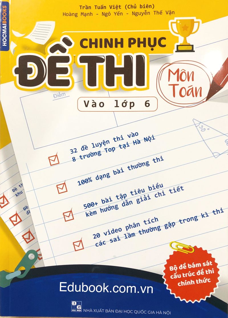 Chinh Phục Đề Thi môn Toán vào lớp 6