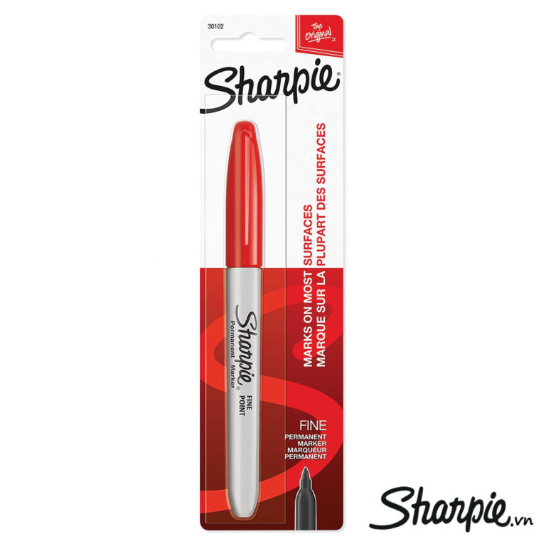 BÚT LÔNG DẦU SHARPIE ULTRA FINE ĐỎ 37122
