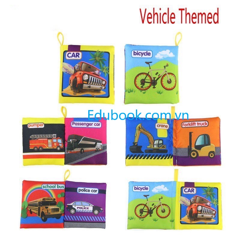 SÁCH VẢI VEHICLE THEMED