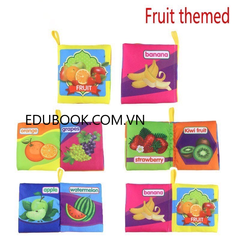 SÁCH VẢI FRUIT THEMED