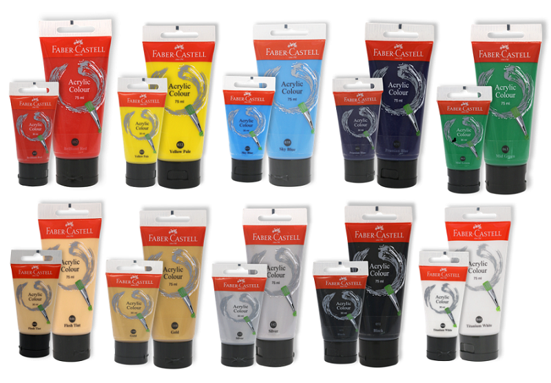 Tuýp màu vẽ Acrylic 30ml