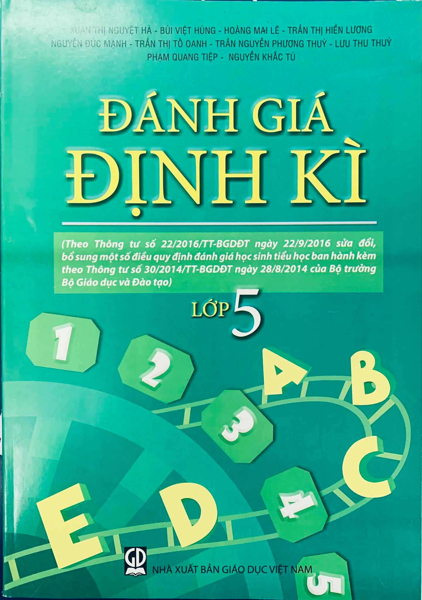 Đánh giá định kì lớp 5