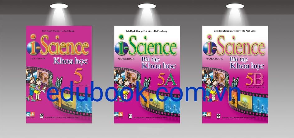 Bộ I Science Khoa Học Lớp 5 (3 cuốn) 2021 - HEID