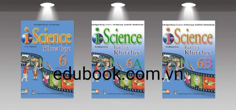 Bộ I Science Khoa Học Lớp 6 (3 cuốn) 2021 - HEID