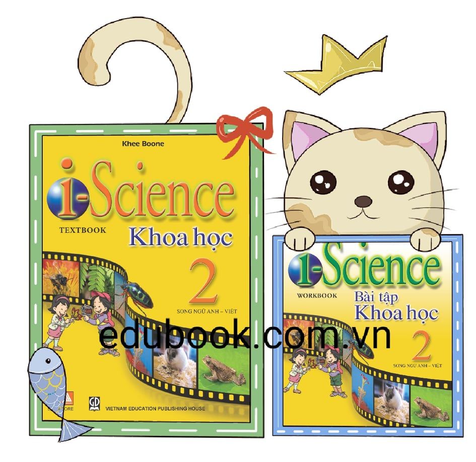 Bộ I Science Khoa Học Lớp 2 (2 cuốn) 2021 - HEID