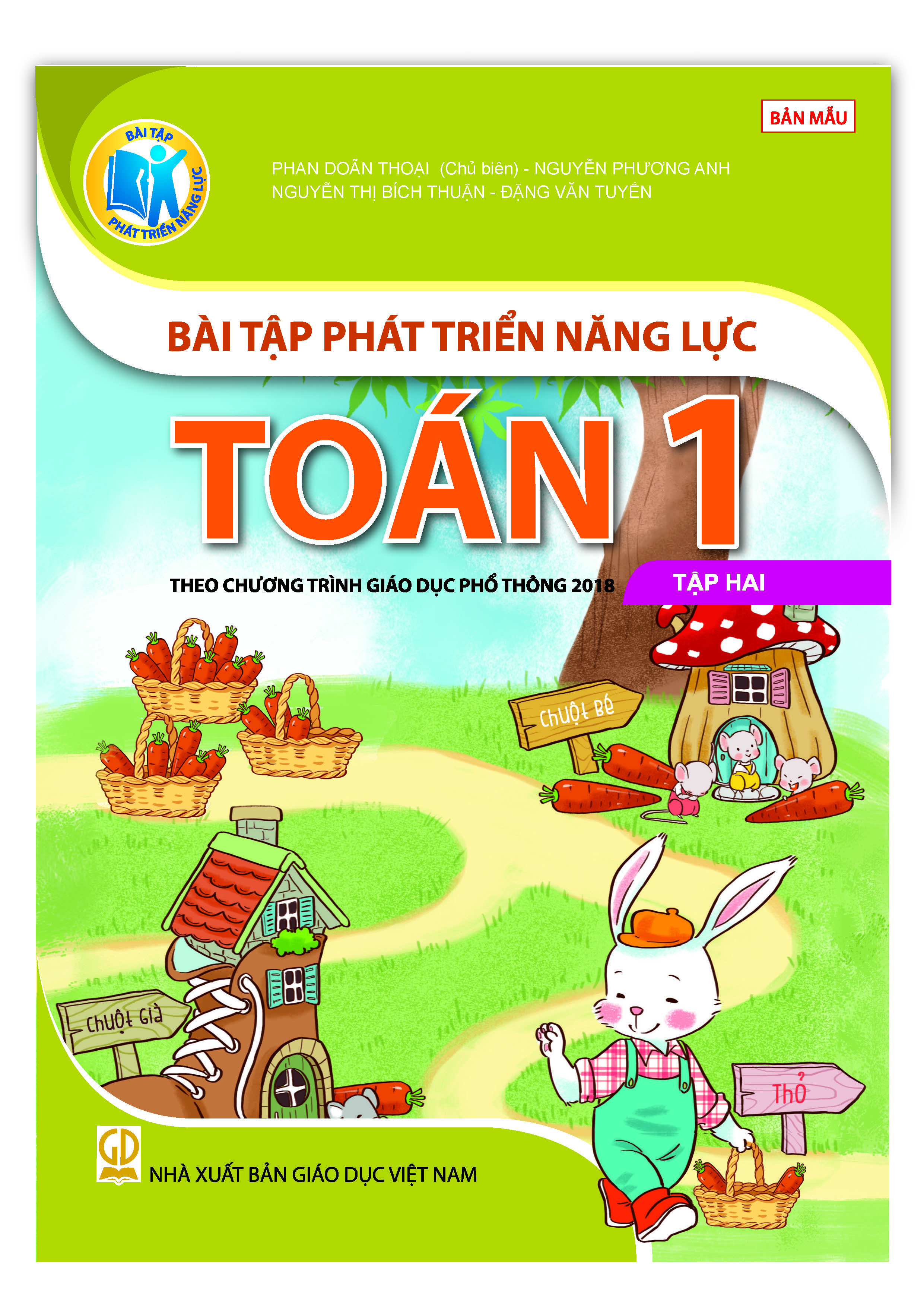 Bài tập phát triển năng lực Toán lớp 1 tập 2 (CTM) - HEID