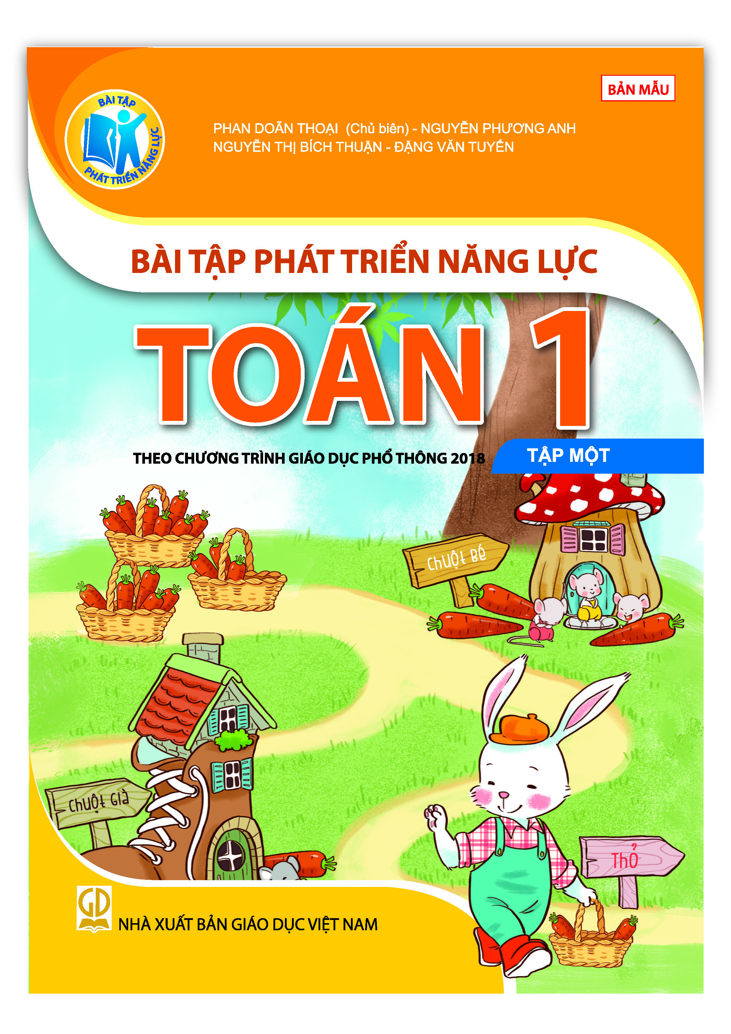 Bài tập phát triển năng lực Toán lớp 1 tập 1 (CTM) - HEID