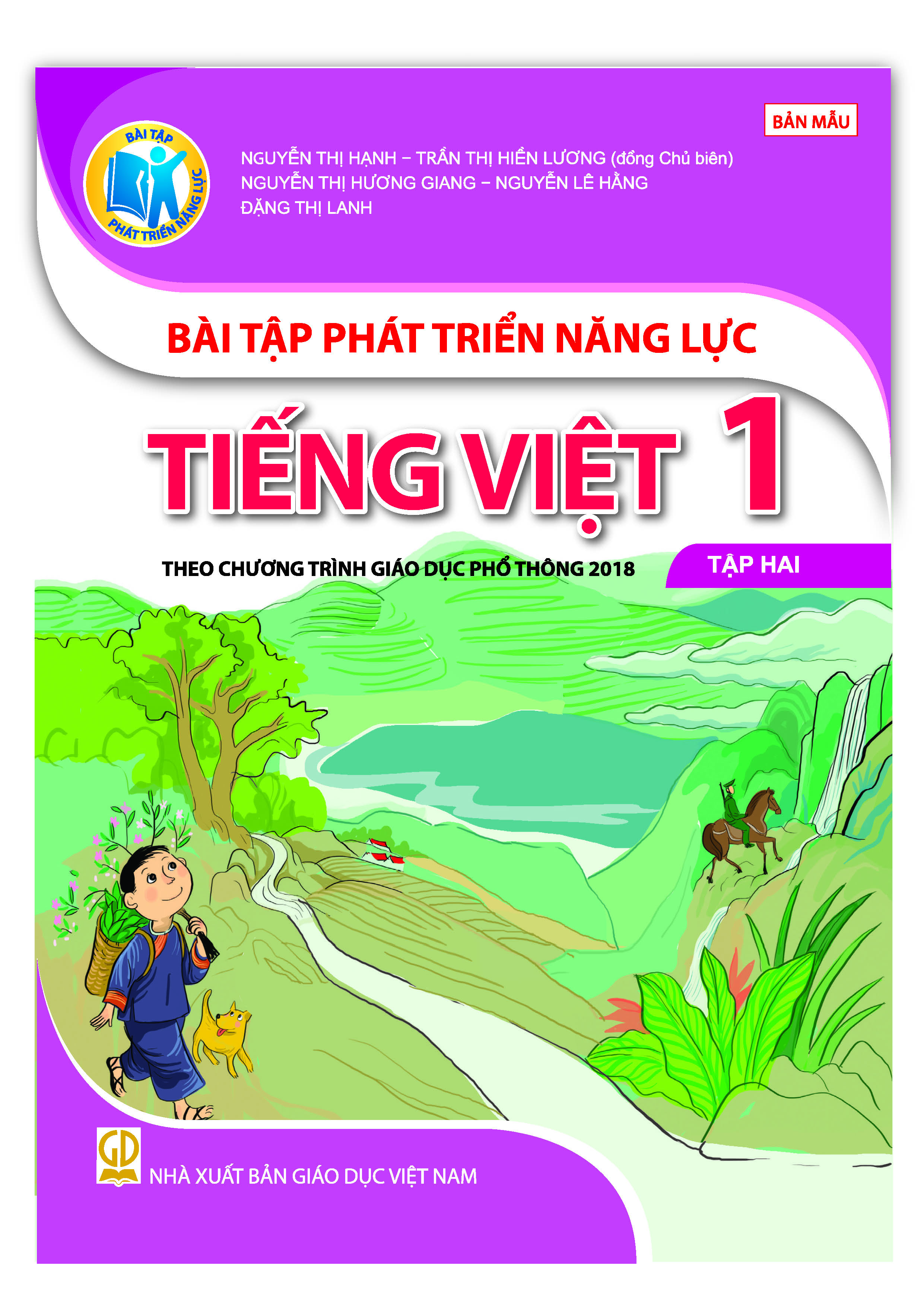 Bài tập phát triển năng lực Tiếng Việt lớp 1 tập 2 (CTM) - HEID