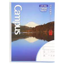 Vở viết Tiếng Nhật Study Japanese