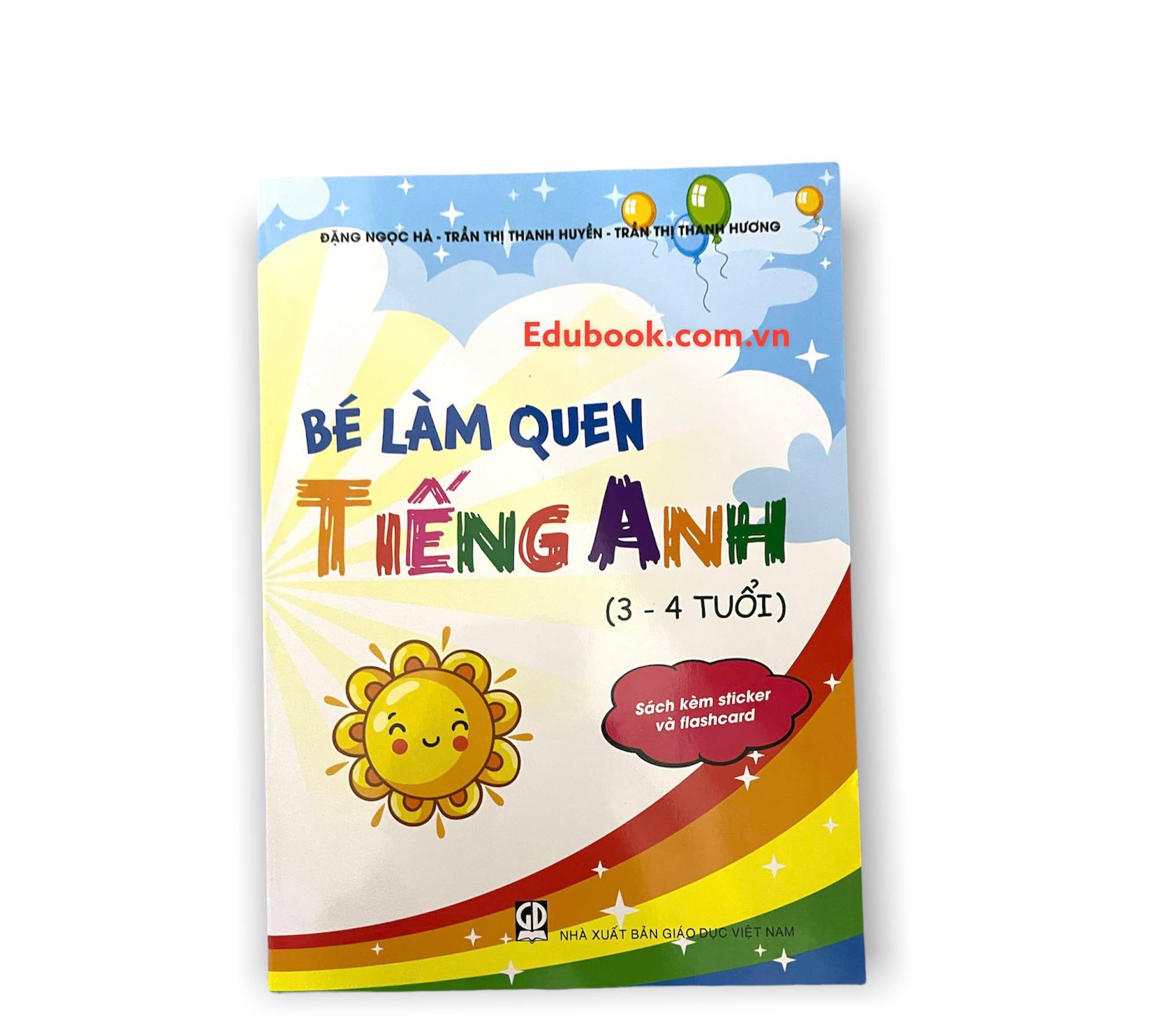 Bé làm quen tiếng anh (3-4 tuổi)