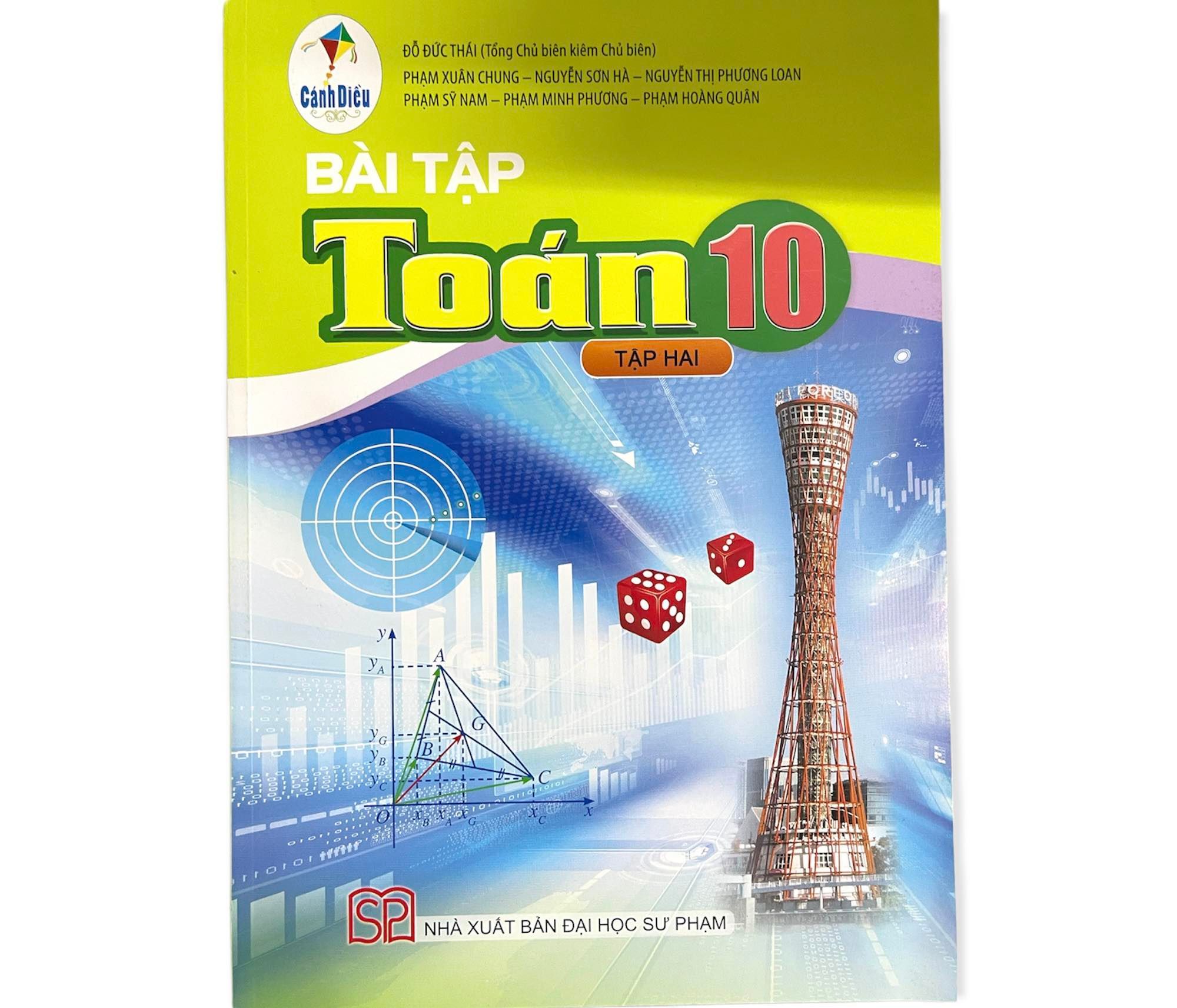 Bài tập Toán lớp 10 tập 2 - Cánh diều