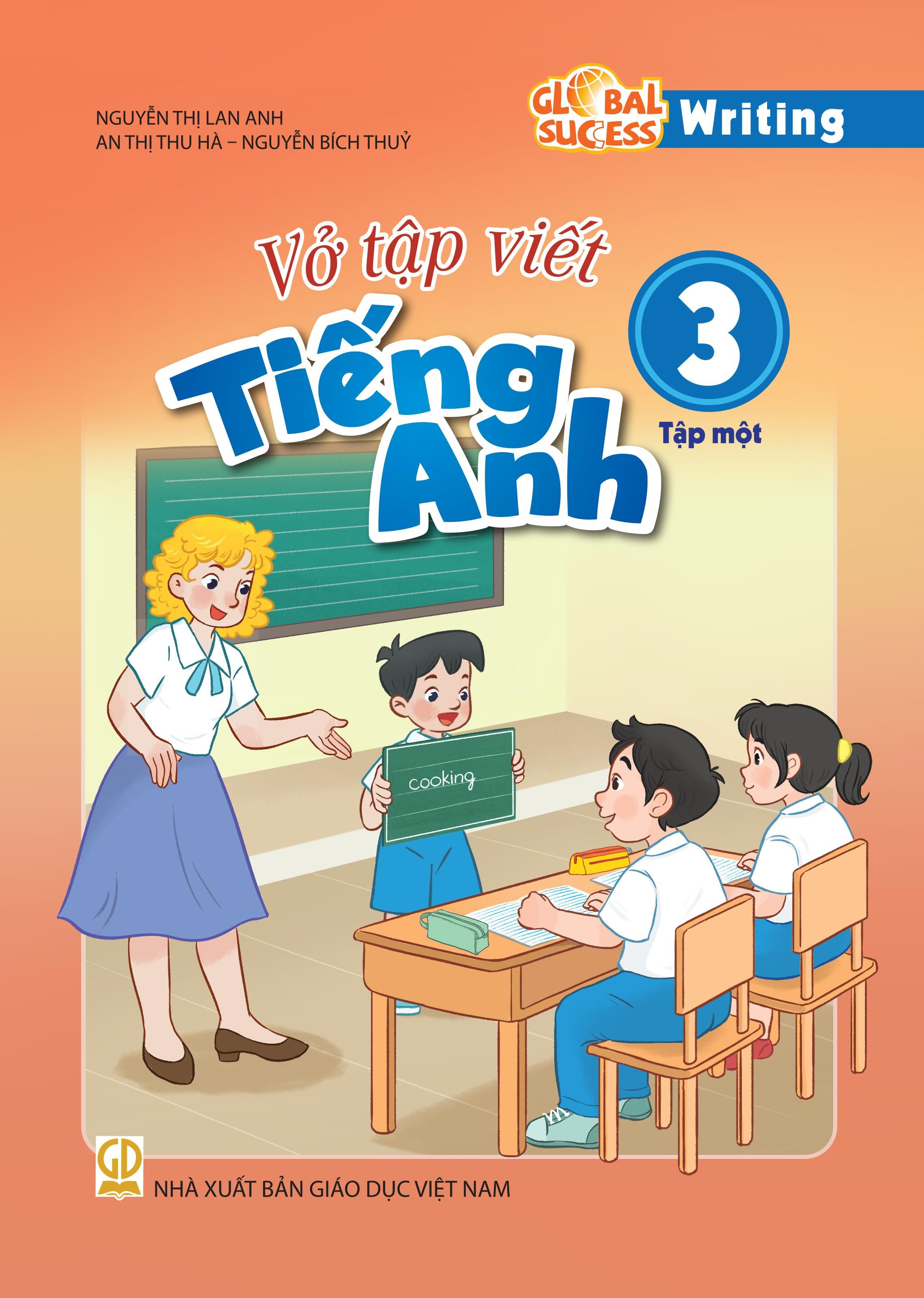 Vở tập viết Tiếng Anh Lớp 3 tập 1 - HEID