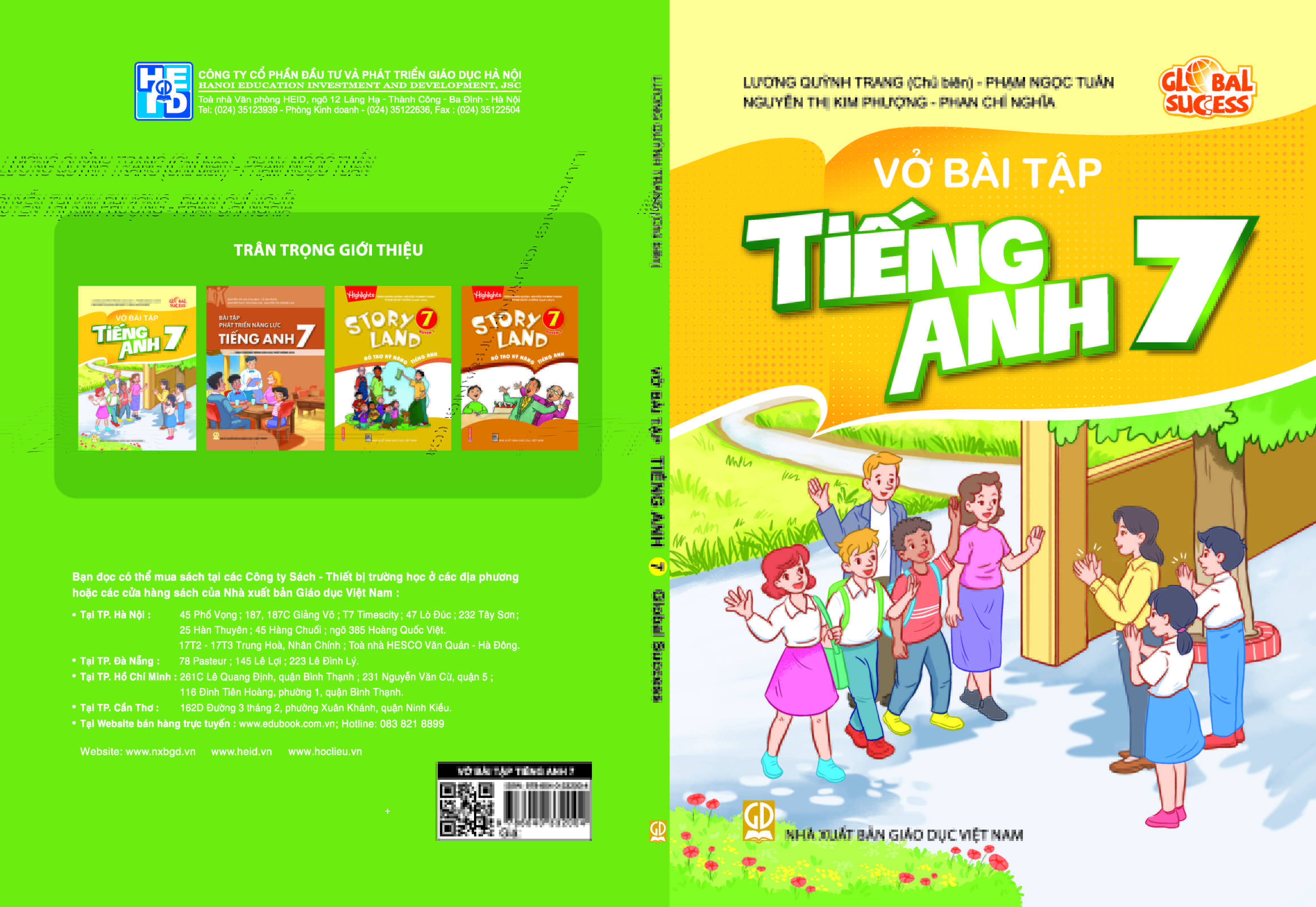 Vở bài tập Tiếng Anh Lớp 7 - HEID