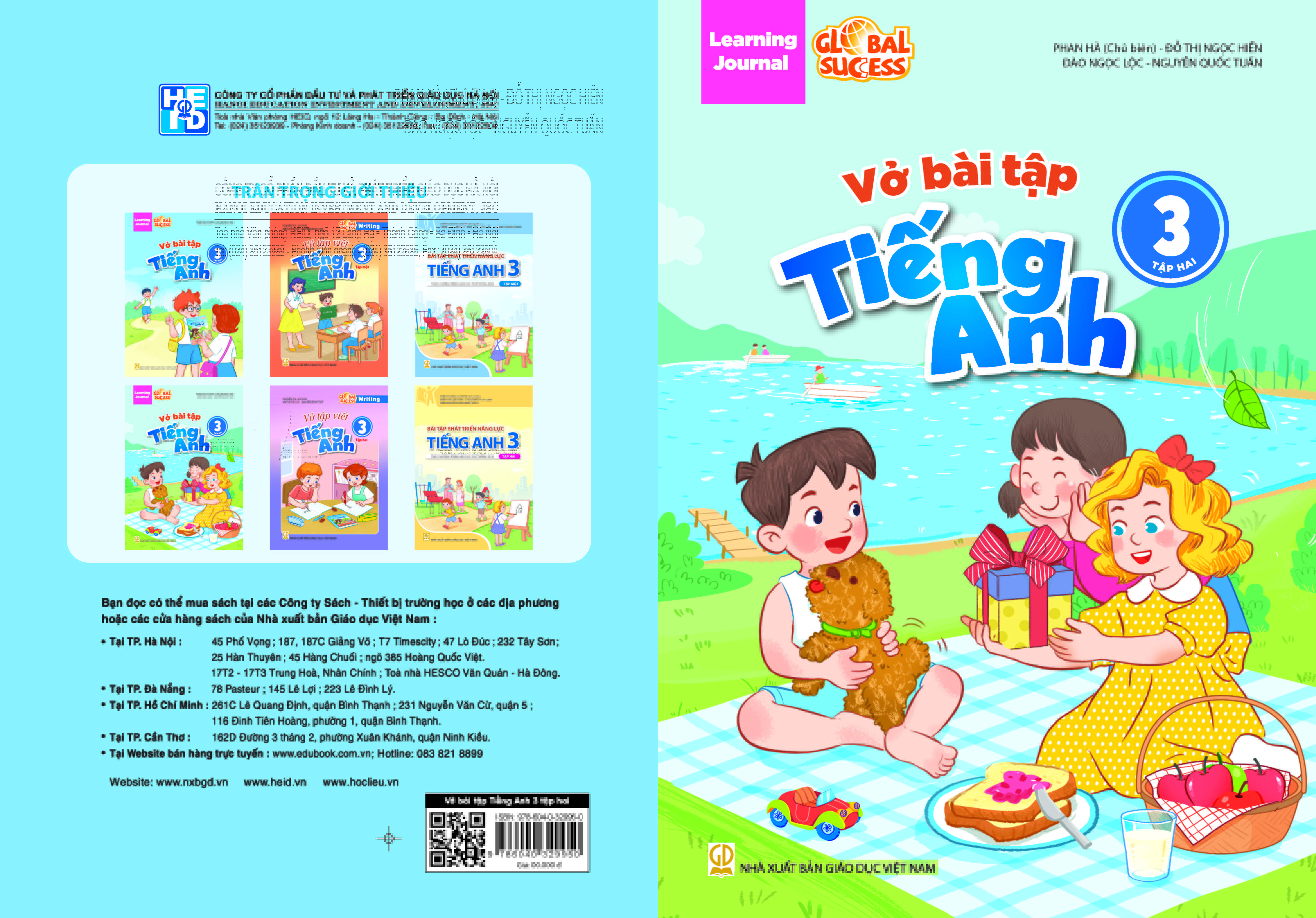 Vở bài tập Tiếng Anh Lớp 3 tập 2 - HEID