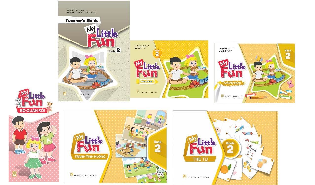 Bộ học liệu Tiếng Anh My Little Fun 2 (4-5 tuổi) - HEID