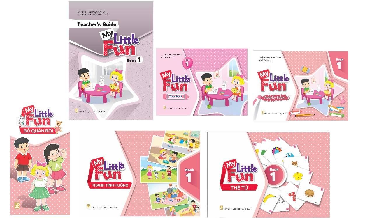 Bộ học liệu Tiếng Anh My Little Fun 1 (3-4 tuổi) - HEID