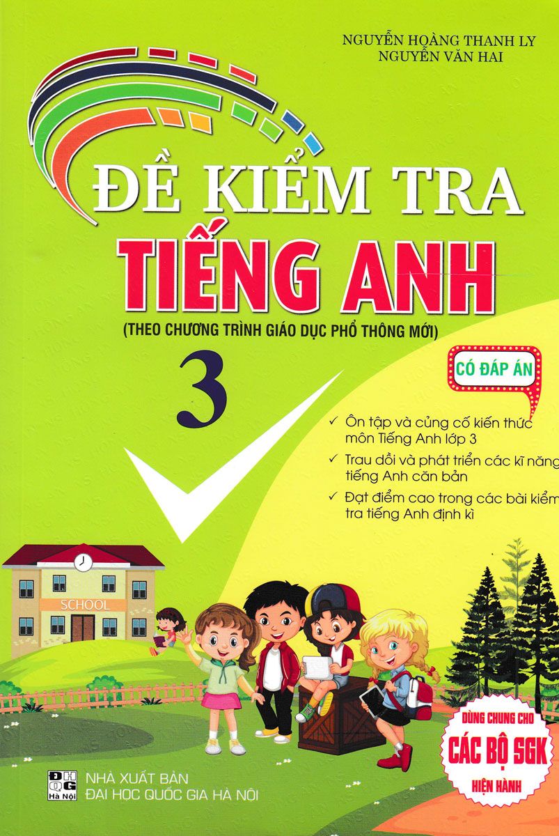Đề kiểm tra Tiếng Anh lớp 3 có đáp án ( CTM )