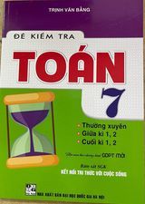 Đề kiểm tra toán lớp 7 - Kết nối tri thức với cuộc sống