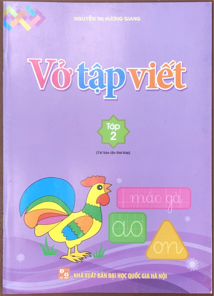 Vở tập viết tập 2