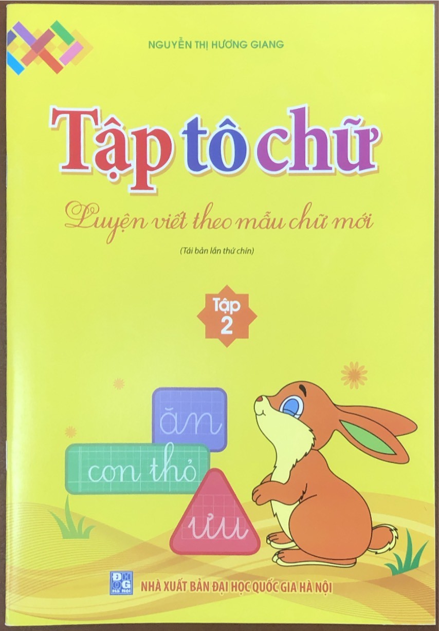 Tập tô chữ luyện viết theo mẫu chữ mới tập 2