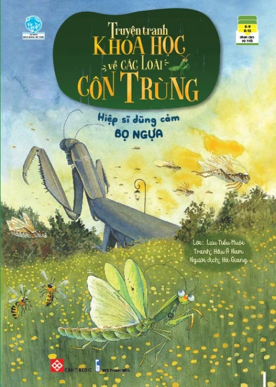 Truyện tranh khoa học về các loài côn trùng - Hiệp sĩ dũng cảm - Bọ ngựa