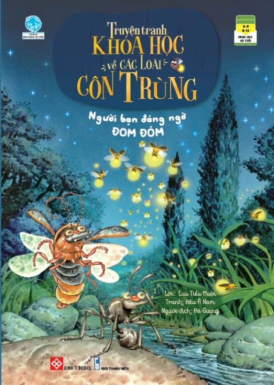 Truyện tranh khoa học về các loài côn trùng - Người bạn đáng ngờ - Đom đóm