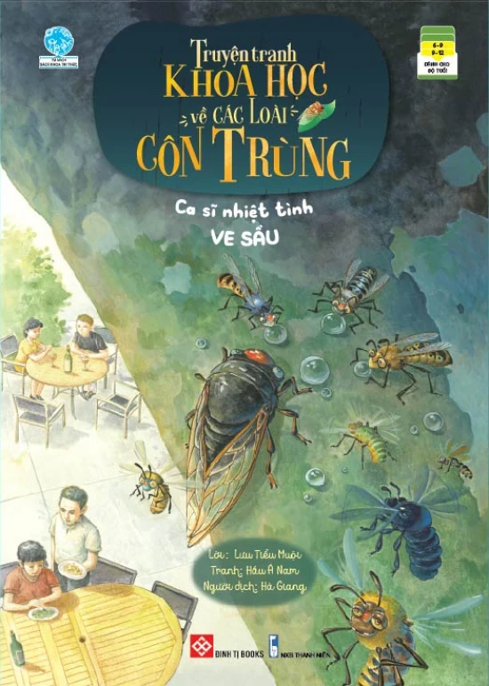 Truyện tranh khoa học về các loài côn trùng - Ca sĩ nhiệt tình - Ve sầu