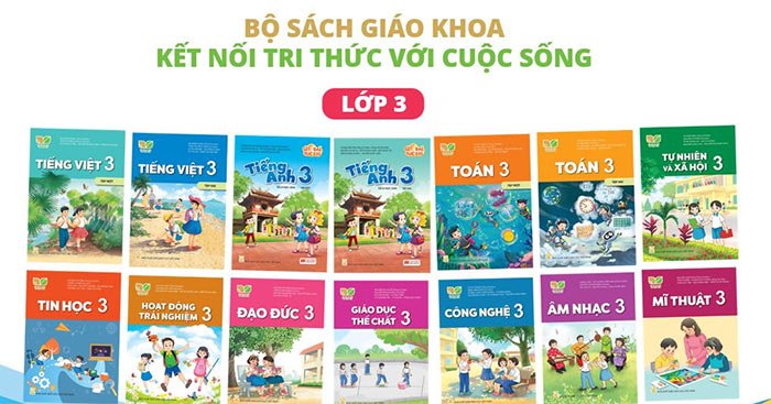Bộ sách giáo khoa lớp 3 - Kết nối tri thức với cuộc sống ( 28q )