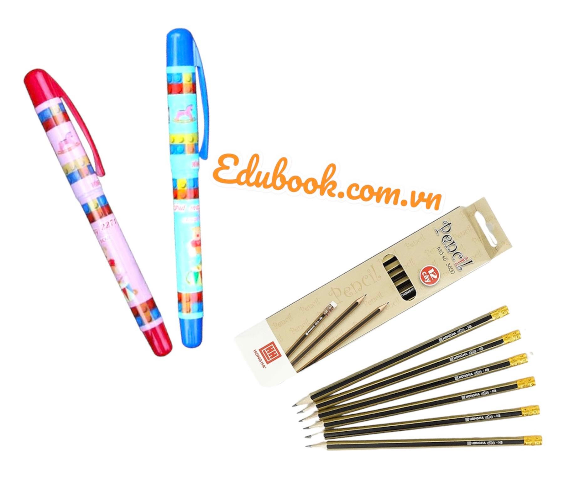 Combo 2 Bút máy Candy Bear M2271 (tặng 3 bút chì HH3400)