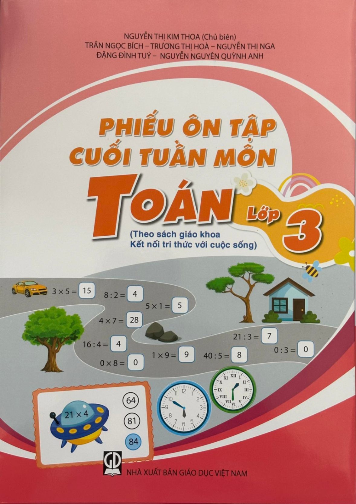 Phiếu ôn tập cuối tuần môn Toán Lớp 3 - Kết nối tri thức