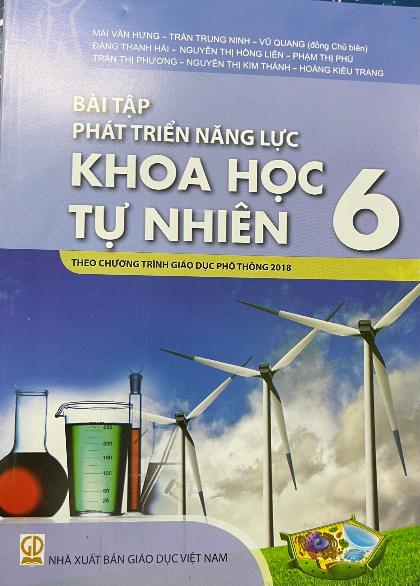 Bài tập phát triển năng lực Khoa học tự nhiên lớp 6 (CTM) - HEID