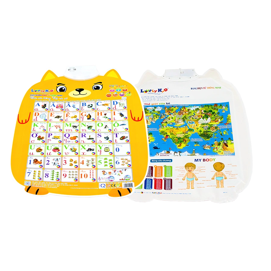 Đồ Chơi Bảng Điện Tử Thông Minh Chữ Cái Tiếng Việt Và Số LT11