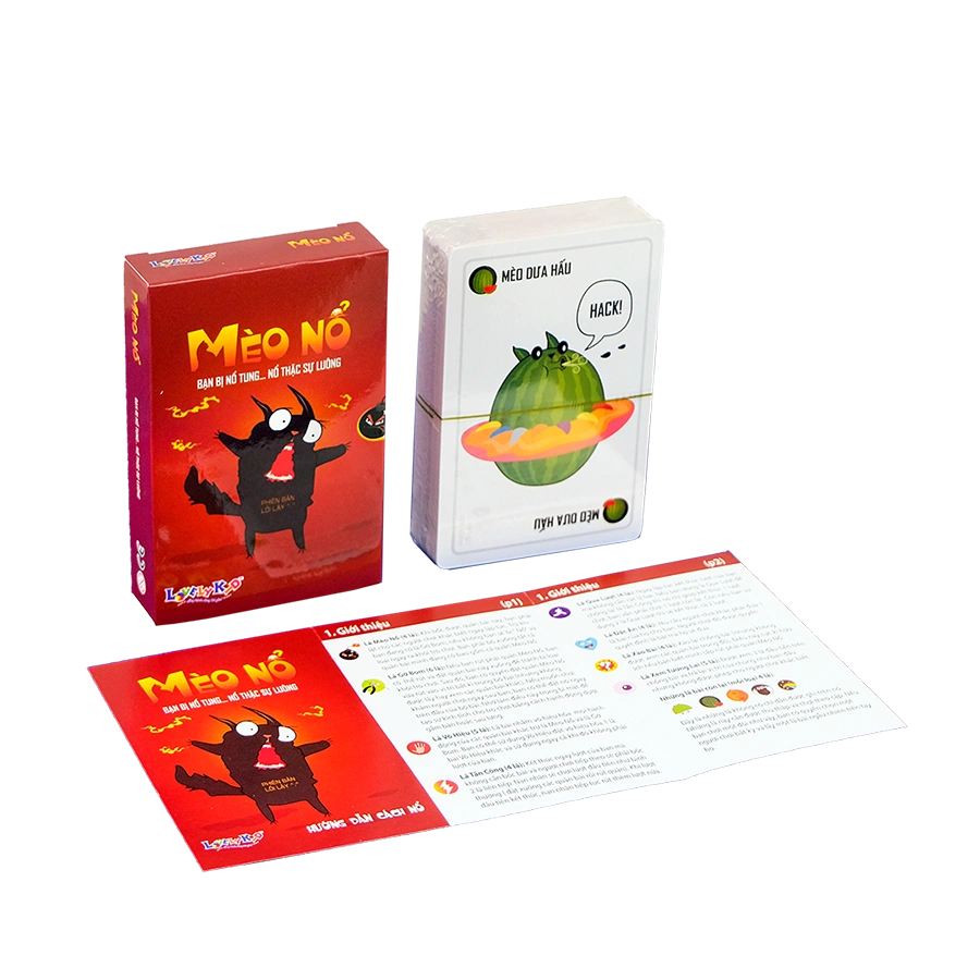 Mèo nổ - Hộp giấy - LH88