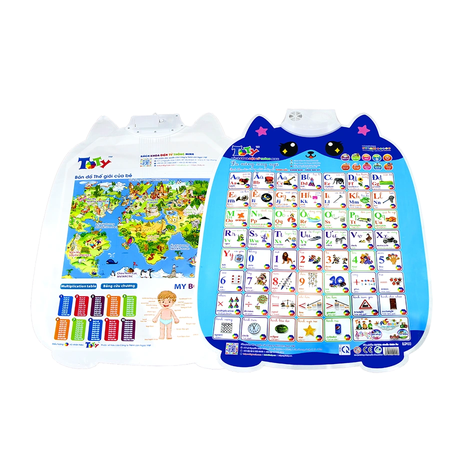 Đồ Chơi Bảng Bách Khoa Điện Tử Thông Minh Đa Năng Song Ngữ LT18