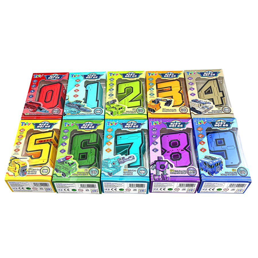 Đồ Chơi Lắp Ráp Robot Lovely Kid Biệt Đội Số LZ29