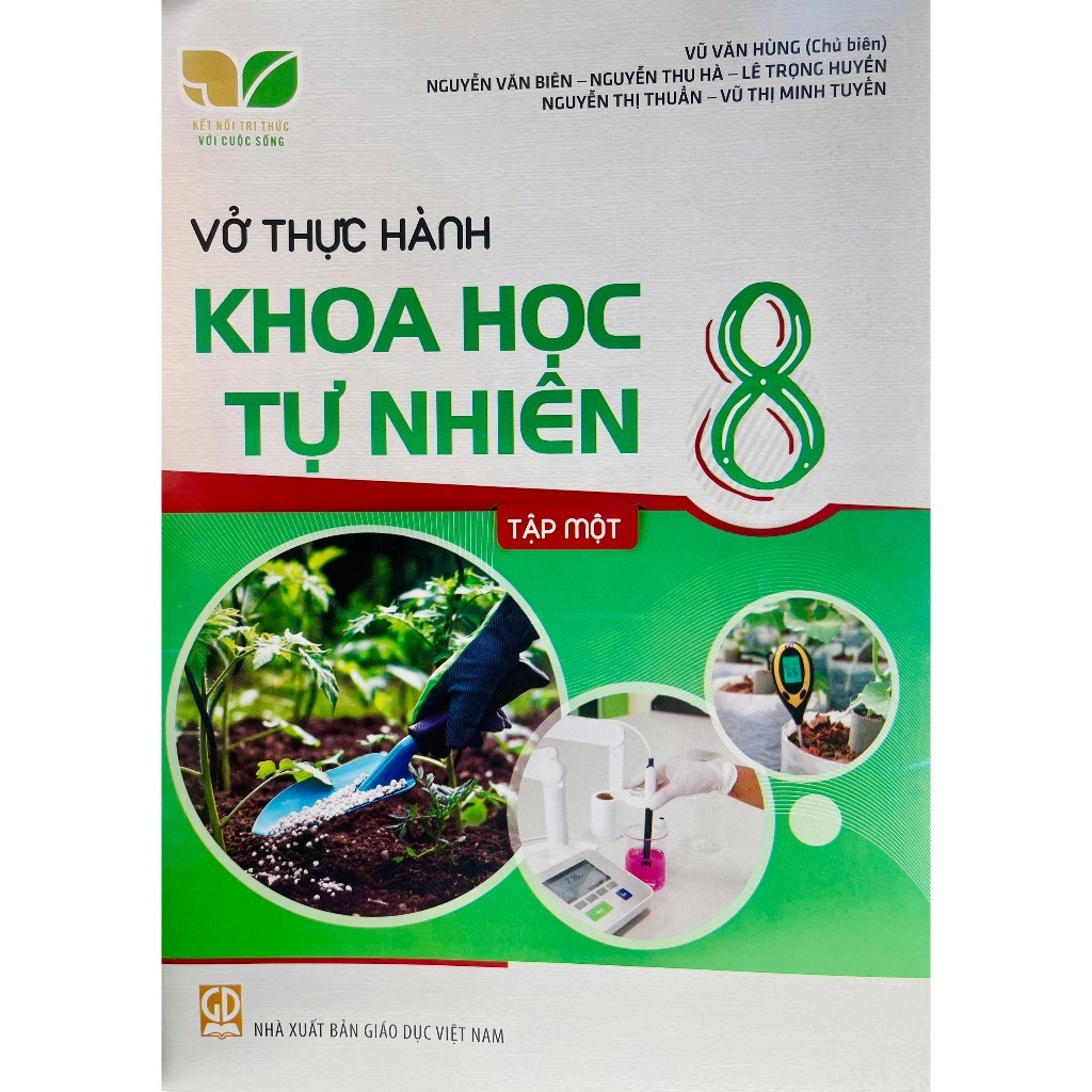 Vở thực hành Khoa học tự nhiên lớp 8 tập 1