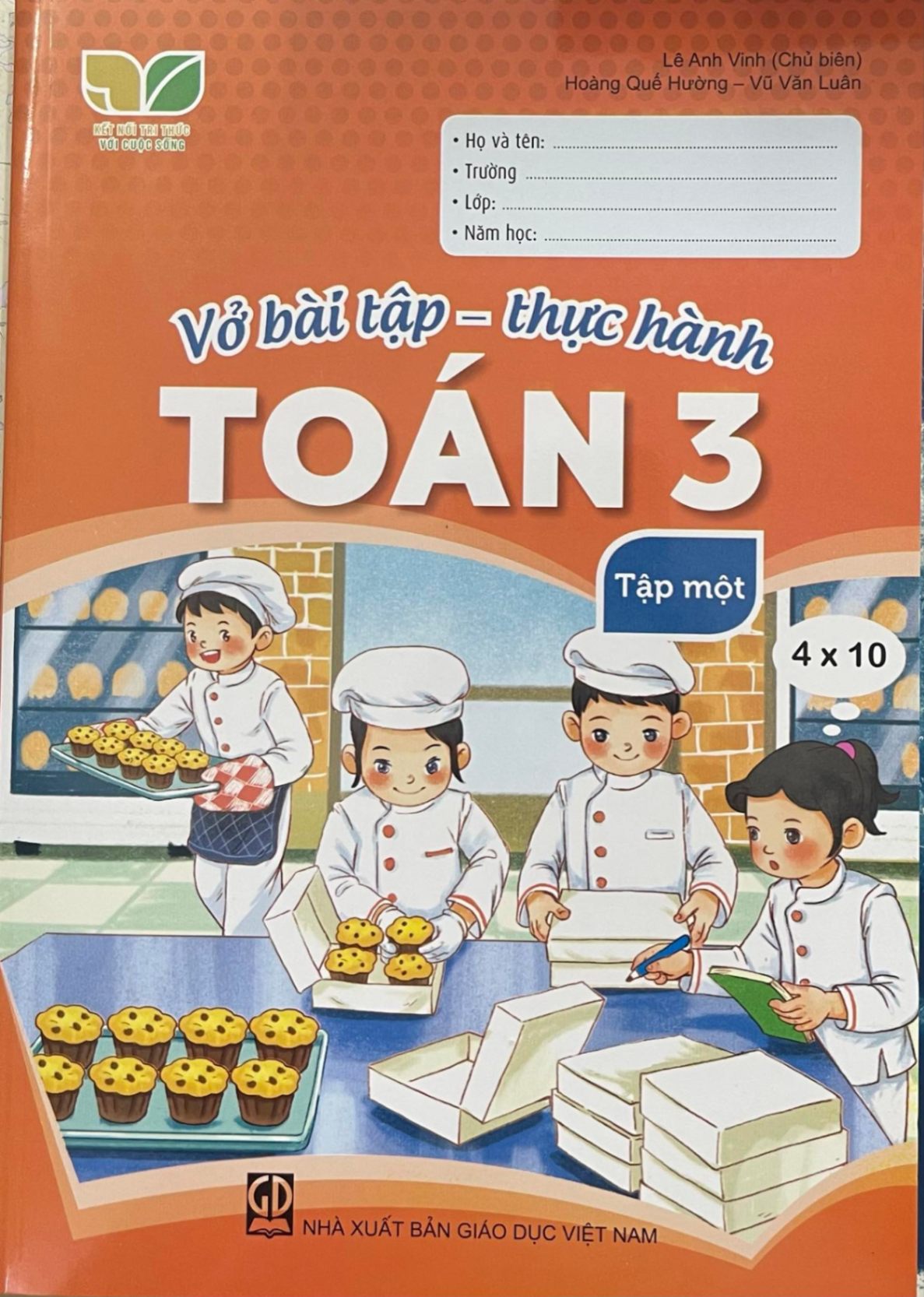 Vở bài tập - thực hành Toán Lớp 3 tập 1 - Kết nối tri thức