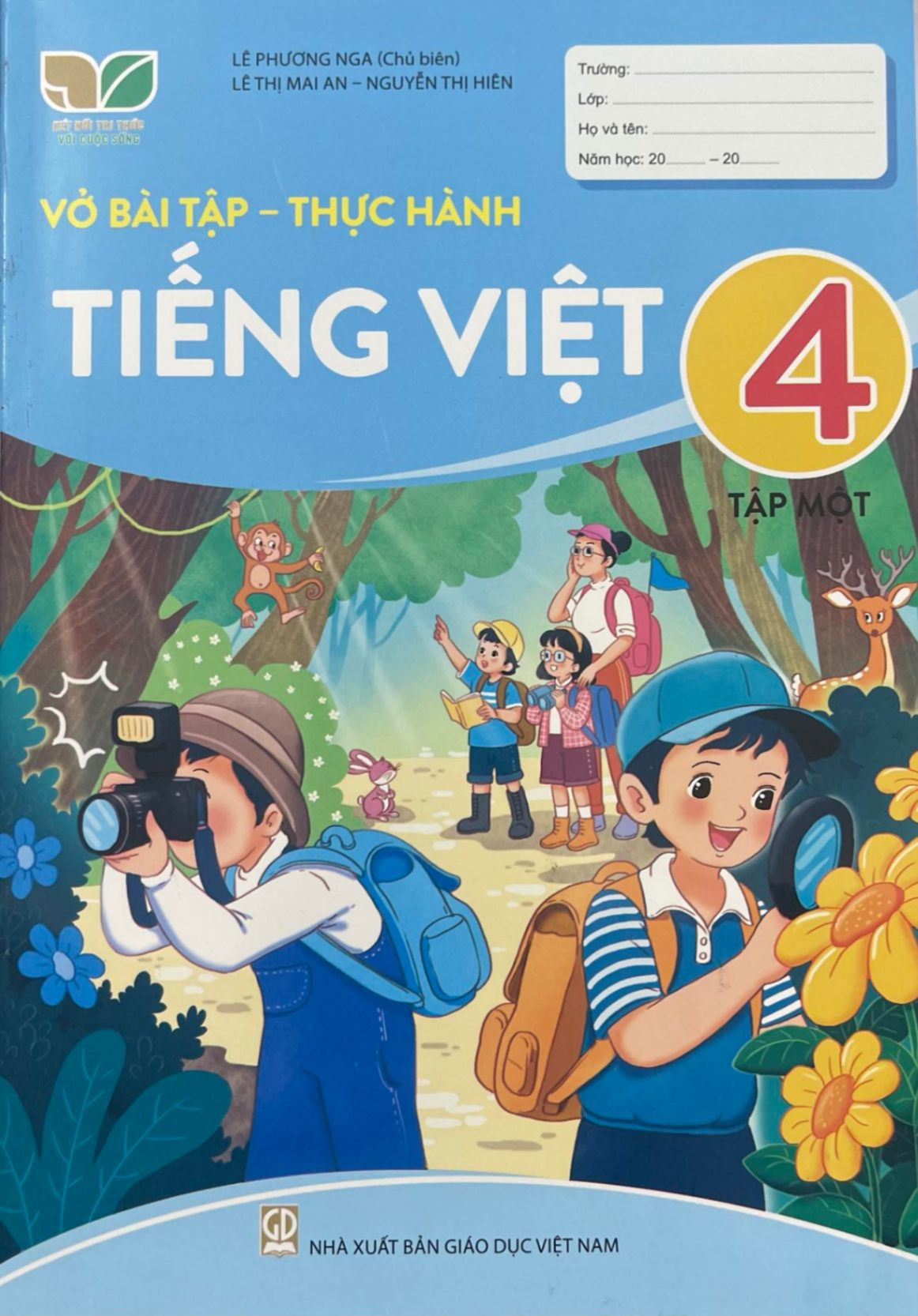 Vở bài tập - thực hành Tiếng Việt Lớp 4 tập 1 - Kết nối tri thức