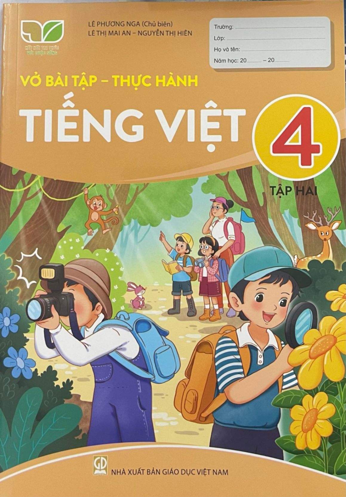 Vở bài tập - thực hành Tiếng Việt Lớp 4 tập 2 - Kết nối tri thức