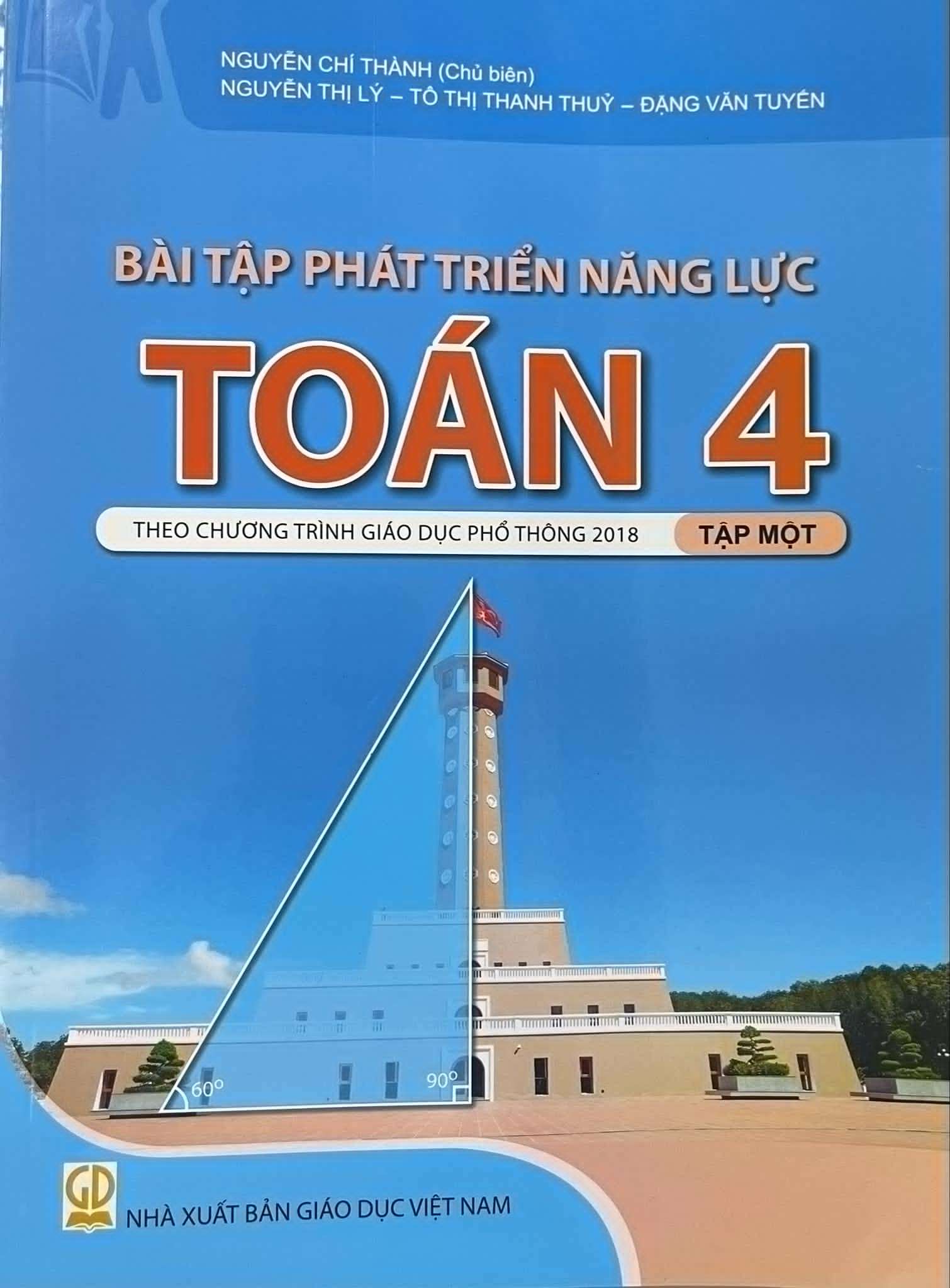 Bài tập phát triển năng lực Toán 4 tập 1 (CTM)